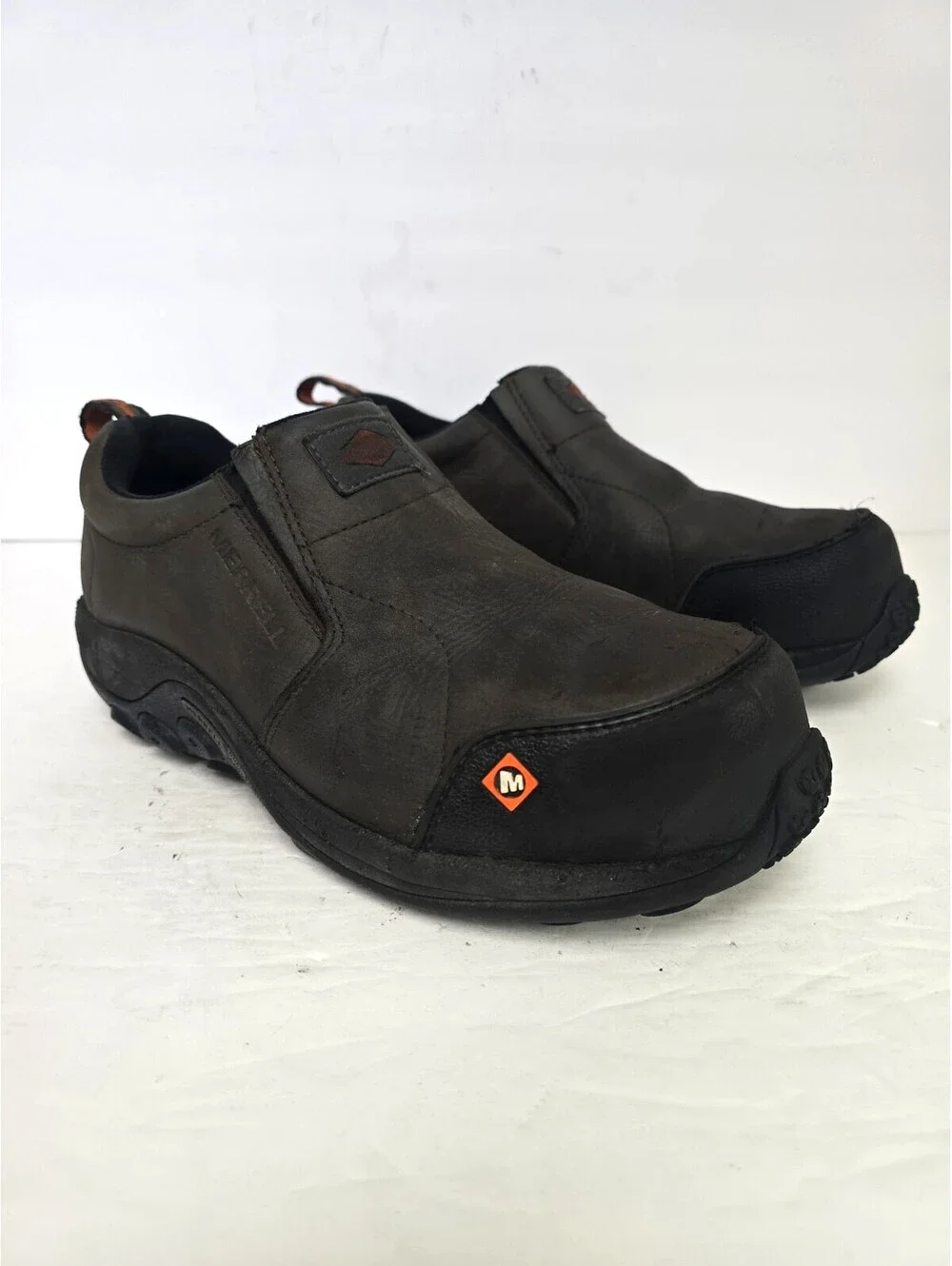 Merrell Men’s Jungle Moc LTR CT CSA Work Shoes J003345W Brown Size 9W